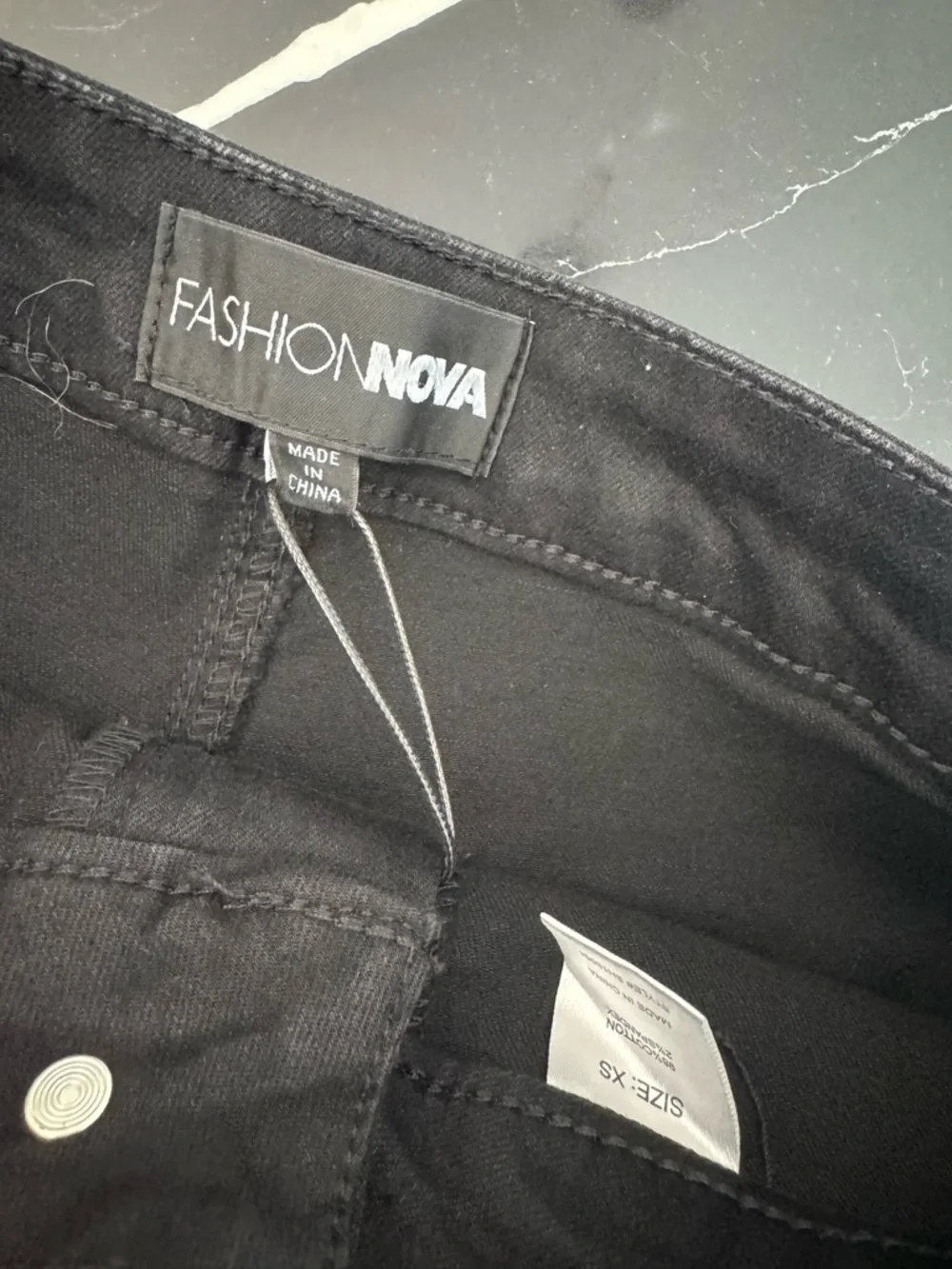Lot of Two Fashion Nova Black Shorts‎